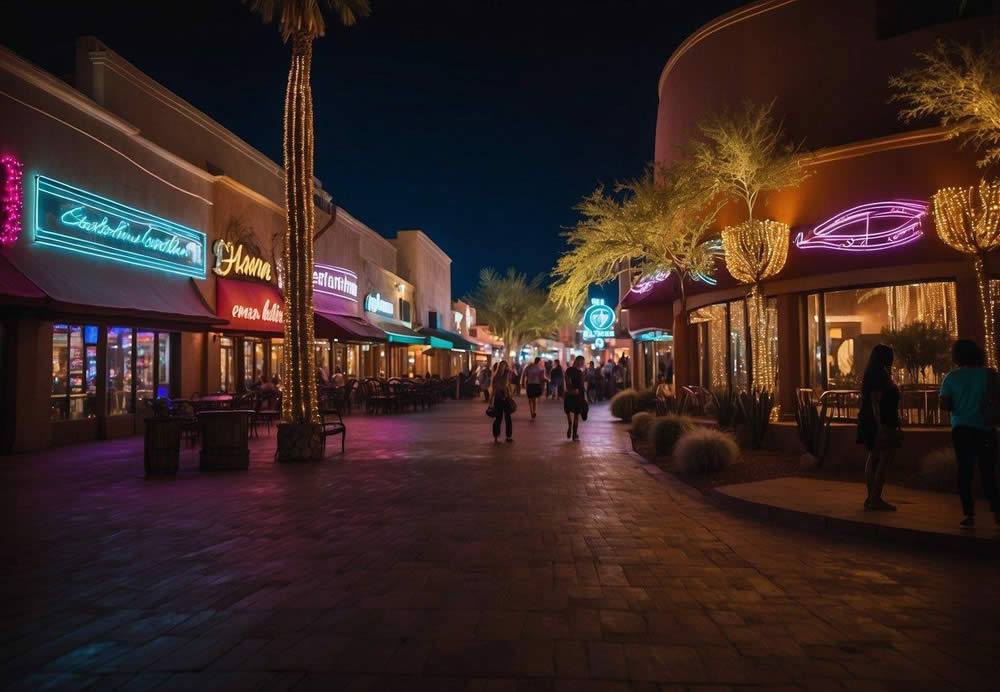 The bustling streets of Old Town Scottsdale are alive with the vibrant glow of neon lights and the pulsing beats of the top 10 nightclubs