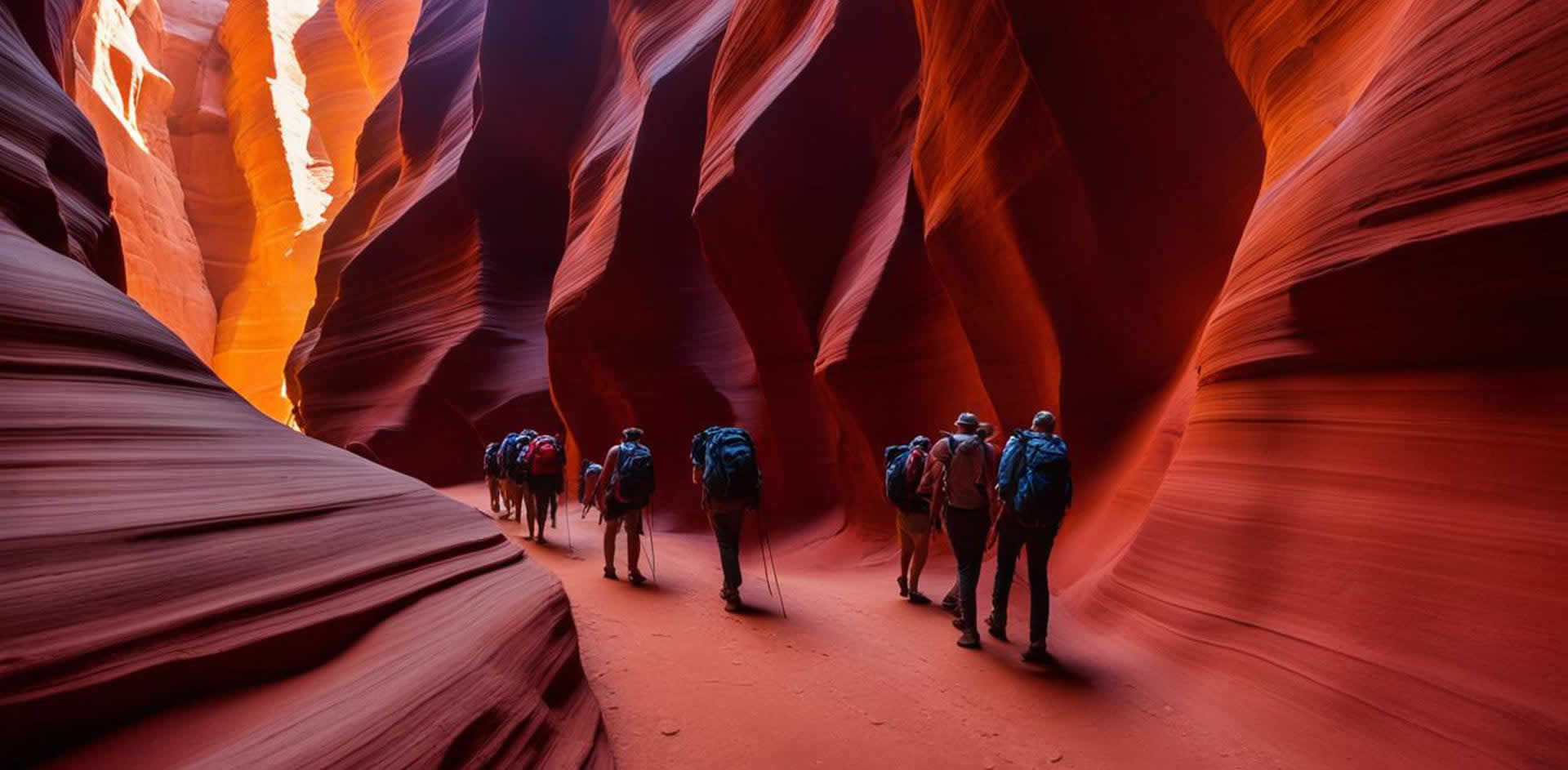 Exploring Antelope Canyon