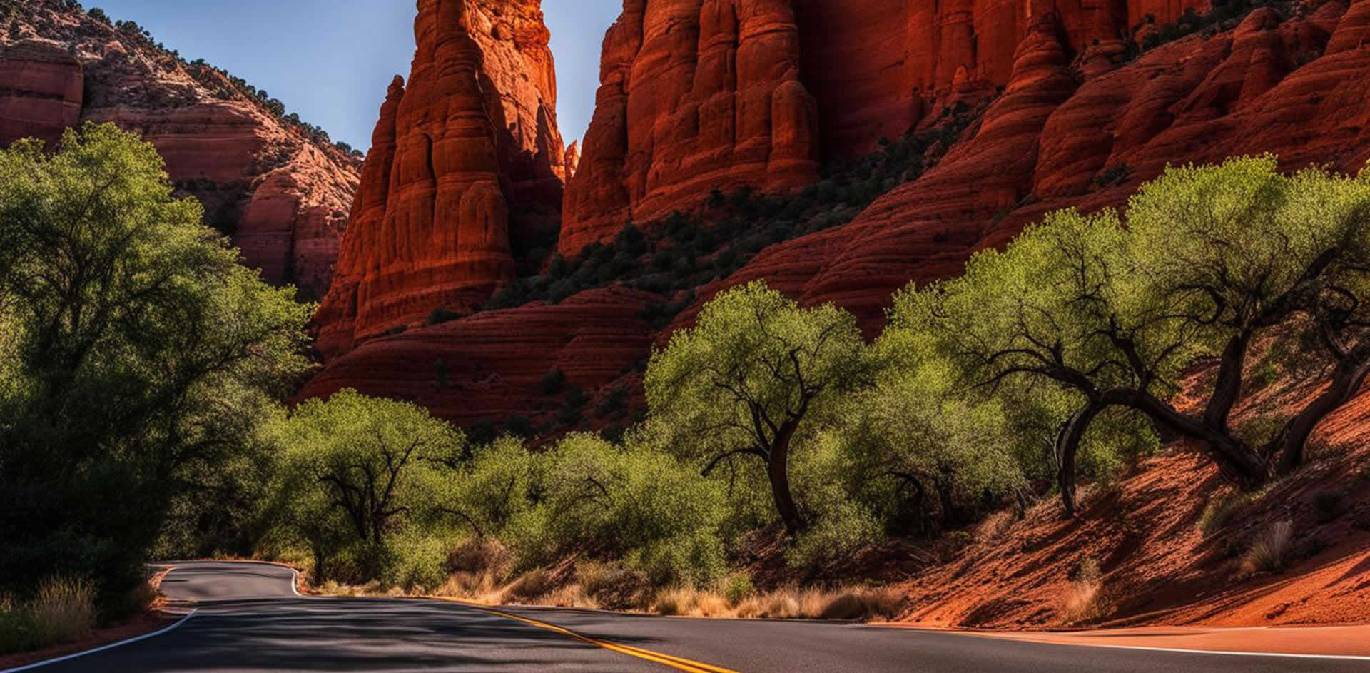 Scenic Drive through Sedona's Red Rocks